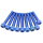 Aluminium ISK Schraubensatz Blau Kupplungsdeckel Lichtmaschinendeckel Motor für Simson S51 SR50 KR51/2 Schwalbe S53 S70 Duo 4/2