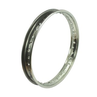Edelstahl Felge poliert 1,60x17 Felgenring für Simson S53, S83 OR oder Tuning für S51 S50 S70 KR51 Schwalbe Duo Spatz Star Sperber Habicht