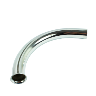 Simson Krümmer für Auspuff KR51/0 Schwalbe, Spatz SK, SR4-2 Star Urserie, Chrom 1964-67