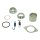 High End Kalottenset Krümmer Auspuff Befestigung Kugelflansch 28 - 32mm für Simson KR51/1, SR4-2 Star, SR4-3 Sperber, SR4-4 Habicht, Spatz