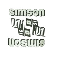 Aufkleber für Simson S51B S51 Schriftzug Bananen...