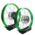 B-Ware Felgen Set39 - 1,85+1,50 Alu grün - Edelstahlspeichen - Nabe silber