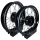 B-Ware Felgen Set40 - 2x 2,50 Alu schwarz - Edelstahlspeichen - Nabe schwarz