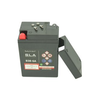BS Batterie SLA 6V 13Ah für Simson Awo 425S 425T bei DKW MZ RT125 IWL Berlin etc. Blei Gel Akku Battarie