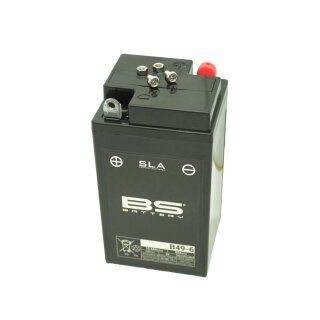 BS Batterie SLA 6V 10Ah für Simson Awo 425S 425T bei DKW MZ RT125 IWL Berlin EMW BMW R20 R23 R24 R25 R35 R51 R66 R67 R68 R71 Blei Gel Akku Battarie
