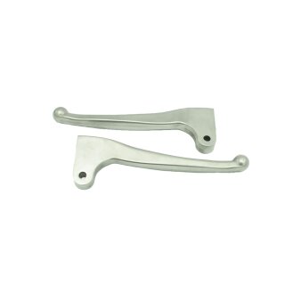 Alu Natur Griffe Handhebel für Simson S51 S50 SR50 KR51 Schwalbe Bremshebel Kupplungshebel gerade Form