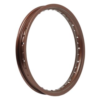 Felge 1,60x16 Antik braun für Simson S51 KR51 Schwalbe S50 S53 Spatz Star Sperber Spatz Habicht Duo, 36 Loch