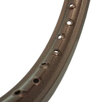 Felge 1,60x16 Antik braun für Simson S51 KR51 Schwalbe S50 S53 Spatz Star Sperber Spatz Habicht Duo, 36 Loch