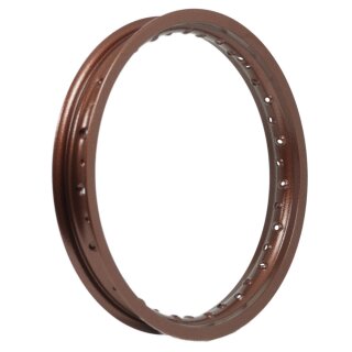 Felge 2,15x16 Antik braun für Simson S51 KR51 Schwalbe S50 S53 Spatz Star Sperber Spatz Habicht Duo, 36 Loch