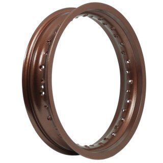 Felge 3,00x16 Antik braun für Simson S51 KR51 Schwalbe S50 S53 Spatz Star Sperber Spatz Habicht Duo, 36 Loch