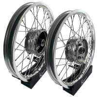 B-Ware Felgen Set58 - 1,60 + 1,50 Alu silber -...