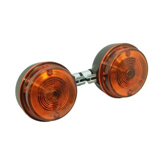 Blinker rund Orange für Simson S51 S50 SR50 für MZ ETZ TS 150 125 250 hinten E-Zeichen