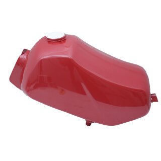 Tank für Simson S53, S83, auch S51 S50 S70 Kraftstoffbehälter Dunkelrot RAL3002