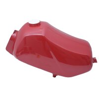 Tank für Simson S53, S83, auch S51 S50 S70 Kraftstoffbehälter Dunkelrot RAL3002