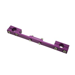 Alu Kennzeichenhalter Lila für Simson S51 S70 S50 Nummernschildhalter am Gepäckträger