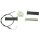 Set Armatur grau Wickelgasgriff Aluminium Griffe Bowdenzug Lenker rechts für Simson KR51 Schwalbe Klemmstück