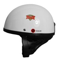 Simson Perfekt P-500 Helm weiß S (55-56cm) S51 S50 S53 AWO 425 S T SR50 Spatz Star Sperber Habicht KR51 Schwalbe SR1 SR2 Duo MZ ES ETS TS 125 150 250 Eierschale
