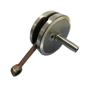 Kurbelwelle mit Nadellager für MZ TS125 TS150 4 Gang Motor 2x Innengewinde MM125/3 MM150/3 Neuware