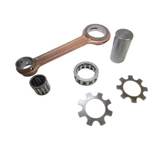Pleul, Pleulsatz mit Nadellager für Kurbelwelle MZ RT125/3 RT125 IWL Berlin, Troll Neuware 4 Gang Motor 15mm Bolzen Gemisch 1:50
