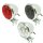 12V LED Retro Rücklicht Rückleuchte universal für Simson Bopper Cafe Racer BMW Triumph MZ Es125 Es150 Es175 Es250 Es300 TS125 TS150 chrom