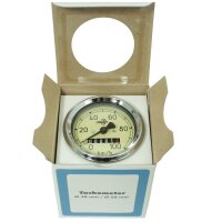 Mestra Tachometer für MZ RT125 IWL SR59 Berlin Tacho 100 km/h MMB Chrom Armatur 100er