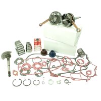 Premium Set individuell Lager + Simmerringe braun + Dichtsatz zur Überholung Regeneration für Simson S50 KR51/1 Schwalbe Star Sperber Habicht Duo