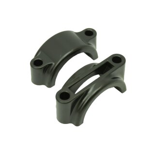 Schutzblech Halter schwarz für Simson S51 S50 S70 SR50 Befestigung Klemmen Aluminium Klemmbrücken Kotflügel vorn