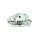 Polierter Kupplungsdeckel mit Drehzahlmesser Anschluss DZM Simson S51 SR50 S53 KR51/2 Schwalbe