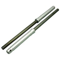 Telegabel silber Tragrohre anthrazit schwarz für...