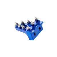 Tuning Pedal blau eloxiert Bremshebel Fußbremse...