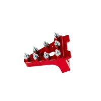 Tuning Pedal rot eloxiert Bremshebel Fußbremse für Simson S51 S50 S70 S53 S83 Bremse hinten