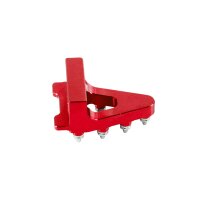 Tuning Pedal rot eloxiert Bremshebel Fußbremse für Simson S51 S50 S70 S53 S83 Bremse hinten