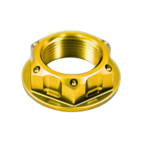CNC Mutter Gabellaufring oben gold eloxiert Telegabel...