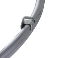 Simson Rahmen Obergurt S51 S51E Enduro S70 S50 silber Schiffchen Heckrahmen