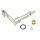 Hebel Kupplung Messingbuchse für Simson S51 S53 S70 KR51/2 Schwalbe SR50 S83 Kupplungshebel + Feder Motor