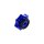 Aluminium CNC Sterngriffmutter Blau eloxiert M6 Haube Motor Abdeckung für Simson Schwalbe KR51 SR50 SR80 Spatz Star Sperber Habicht für MZ ES TS 125 150 175 250