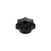 Aluminium CNC Sterngriffmutter Schwarz eloxiert M6 Haube Motor Abdeckung für Simson Schwalbe KR51 SR50 SR80 Spatz Star Sperber Habicht für MZ ES TS 125 150 175 250