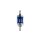 Tuning Benzinfilter blau chrom 6mm 7mm 8mm für Simson S50 S51 S70 S53 SR50 Spatz Star Sperber Habicht MZ ETZ TS ES ETS 125 150 NSU Max Lux Kreidler Hercules Filter