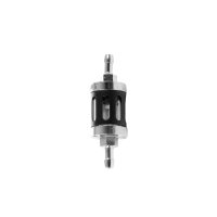 Tuning Benzinfilter schwarz chrom 6mm 7mm 8mm für Simson S50 S51 S70 S53 SR50 Spatz Star Sperber Habicht MZ ETZ TS ES ETS 125 150 NSU Max Lux Kreidler Hercules Filter