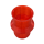 3D Druck Ansaugmuffe strömungsoptimiert, rot 30mm30mm für Simson S51 S50 S70 S53 S83 Ansaugschlauch Standard Vergaser 3D Druck