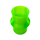 3D Druck Ansaugmuffe strömungsoptimiert, Neon-Grün 30mm/30mm  für Simson S51 S50 S70 S53 S83 Ansaugschlauch Vergaser Standard Vergaser
