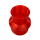 3D Druck Ansaugmuffe strömungsoptimiert, rot 30mm40mm für Simson S51 S50 S70 S53 S83 Ansaugschlauch Standard Vergaser 3D Druck
