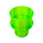 3D Druck Ansaugmuffe strömungsoptimiert, neon grün 30mm/40mm für Simson S51 S50 S70 S53 S83 BVF AMAL Vergaser Ansaugschlauch