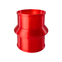 3D Druck Ansaugmuffe strömungsoptimiert, rot...
