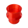 3D Druck Ansaugmuffe strömungsoptimiert, rot 40mm43mm für Simson S51 S50 S70 S53 S83 Ansaugschlauch Standard Vergaser 3D Druck