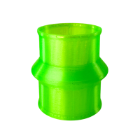 3D Druck Ansaugmuffe strömungsoptimiert, neon...