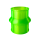 3D Druck Ansaugmuffe strömungsoptimiert, neon grün 40mm/43mm für Simson S51 S50 S70 S53 S83 Mikuni Vergaser Ansaugschlauch