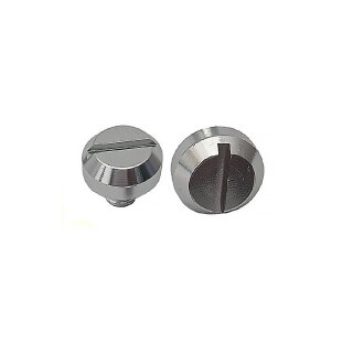 Paar Verschluss Schrauben silber für M8 Gewinde eloxiert Simson S51 S50 S70 KR51 Schwalbe SR50 S53 Spatz Sperber Habicht Star