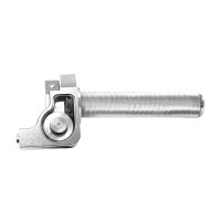 Alu CNC Schnellgasgriff Silber für Simson S51, S50, S53 S83 Rennsport für DDR Berliner, Mikuni, andere Vergaser Cross Motorcross Tuning Enduro universal