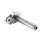 Alu CNC Schnellgasgriff Silber für Simson S51, S50, S53 S83 Rennsport für DDR Berliner, Mikuni, andere Vergaser Cross Motorcross Tuning Enduro universal